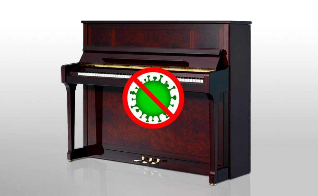 کرونا (COVID-19 ) و استفاده از پیانو 