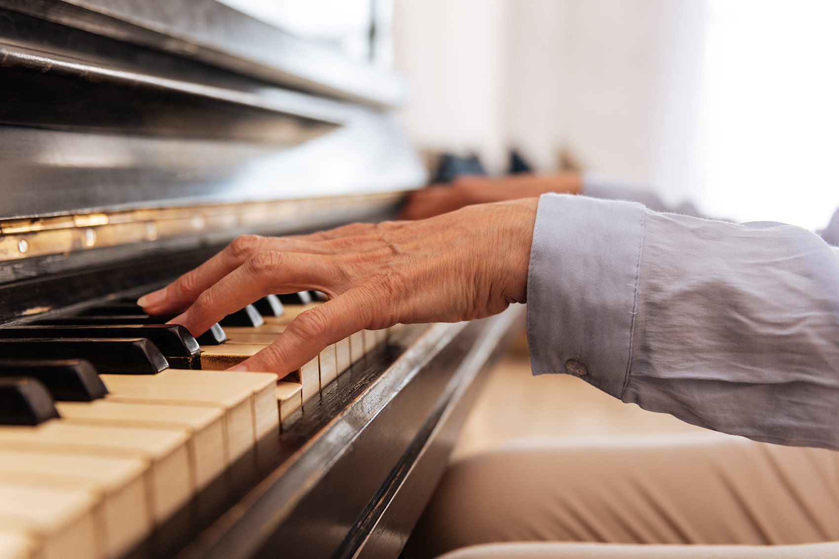 تاثیر یادگیری پیانو برای جلوگیری از آلزایمر